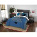 The North West Company The Northwest 1NFL849000018RET NFL 849 Panthers Draft Comforter Set; Full & Queen 1NFL849000018EDC